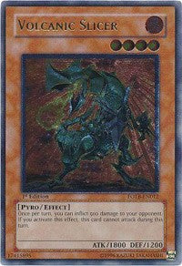 Volcanic Slicer (UTR) [FOTB-EN012] Ultimate Rare | Exor Games Truro