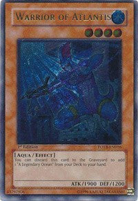 Warrior of Atlantis (UTR) [FOTB-EN016] Ultimate Rare | Exor Games Truro