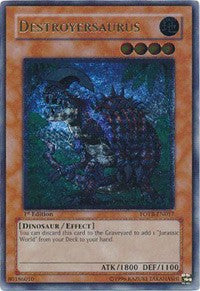 Destroyersaurus (UTR) [FOTB-EN017] Ultimate Rare | Exor Games Truro