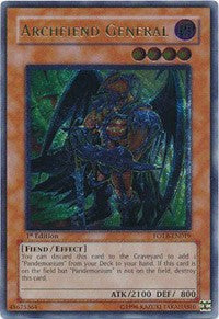 Archfiend General (UTR) [FOTB-EN019] Ultimate Rare | Exor Games Truro