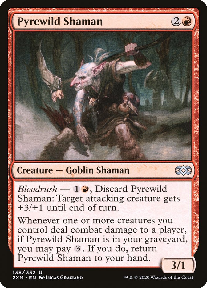 Pyrewild Shaman [Double Masters] | Exor Games Truro