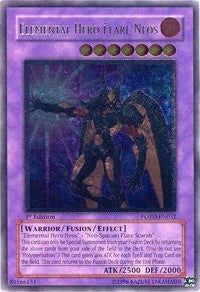 Elemental Hero Flare Neos (UTR) [POTD-EN032] Ultimate Rare | Exor Games Truro