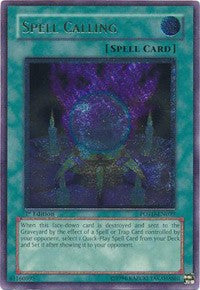 Spell Calling (UTR) [POTD-EN039] Ultimate Rare | Exor Games Truro