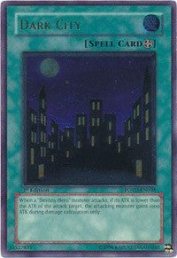 Dark City (UTR) [POTD-EN048] Ultimate Rare | Exor Games Truro