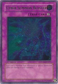 Cyber Summon Blaster (UTR) [POTD-EN057] Ultimate Rare | Exor Games Truro