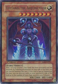 Voltanis the Adjudicator (UTR) [EOJ-EN023] Ultimate Rare | Exor Games Truro