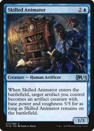 Skilled Animator [Core Set 2019] | Exor Games Truro