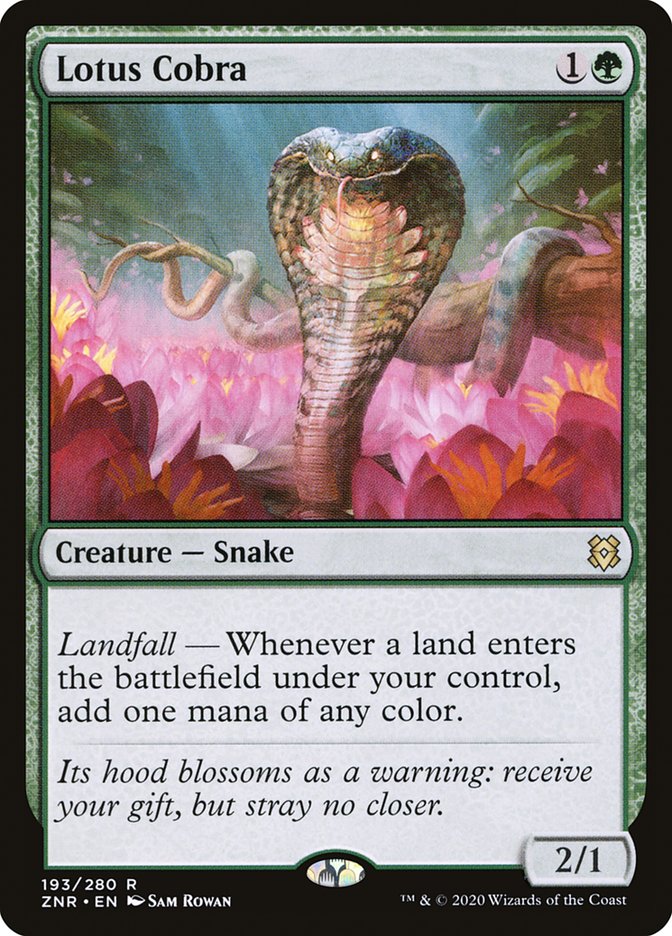 Lotus Cobra [Zendikar Rising] | Exor Games Truro