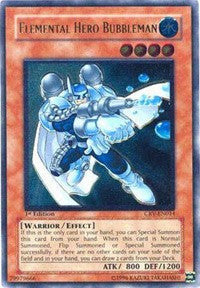 Elemental Hero Bubbleman (UTR) [CRV-EN014] Ultimate Rare | Exor Games Truro