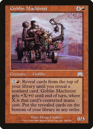 Goblin Machinist [Onslaught] | Exor Games Truro