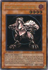 Horus The Black Flame Dragon LV4 (UTR) [SOD-EN006] Ultimate Rare | Exor Games Truro