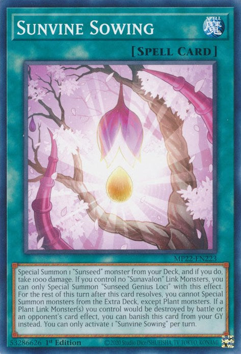 Sunvine Sowing [MP22-EN223] Common | Exor Games Truro