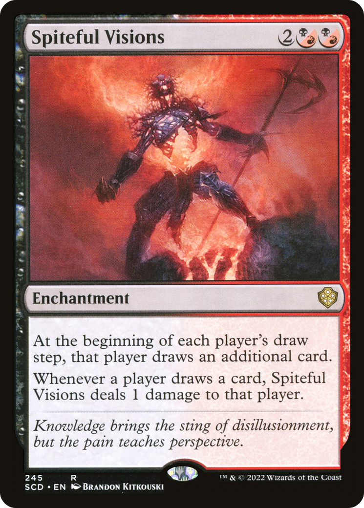 Spiteful Visions [Starter Commander Decks] | Exor Games Truro