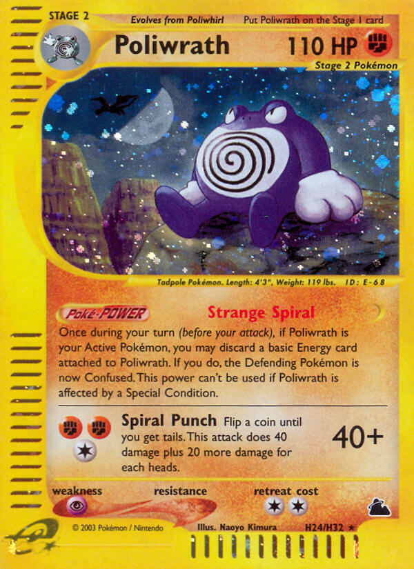 Poliwrath (H24/H32) [Skyridge] | Exor Games Truro