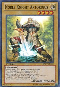 Noble Knight Artorigus [GAOV-EN000] Super Rare | Exor Games Truro