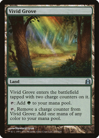 Vivid Grove [Commander 2011] | Exor Games Truro