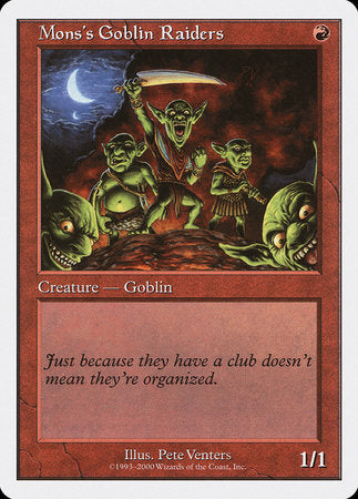 Mons's Goblin Raiders [Starter 2000] | Exor Games Truro