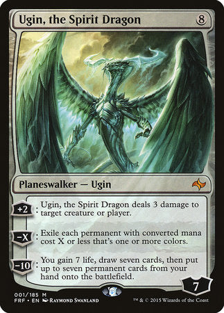 Ugin, the Spirit Dragon [Fate Reforged] | Exor Games Truro