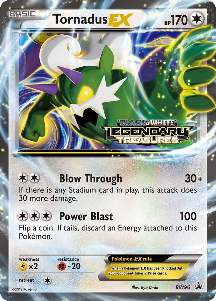 Tornadus EX (BW96) [Black & White: Black Star Promos] | Exor Games Truro