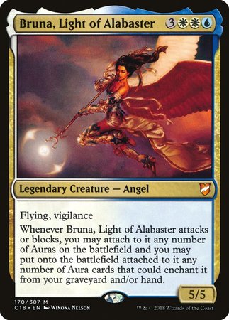 Bruna, Light of Alabaster [Commander 2018] | Exor Games Truro