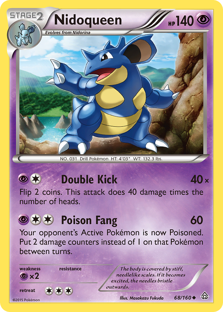 Nidoqueen (68/160) [XY: Primal Clash] | Exor Games Truro