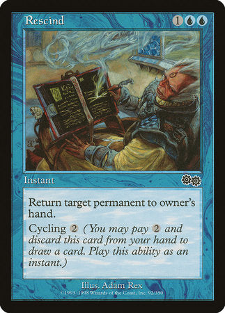 Rescind [Urza's Saga] | Exor Games Truro