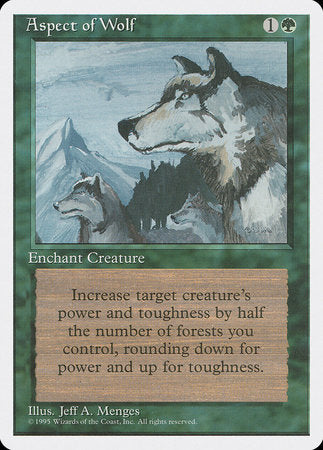 Aspect of Wolf [Fourth Edition] | Exor Games Truro