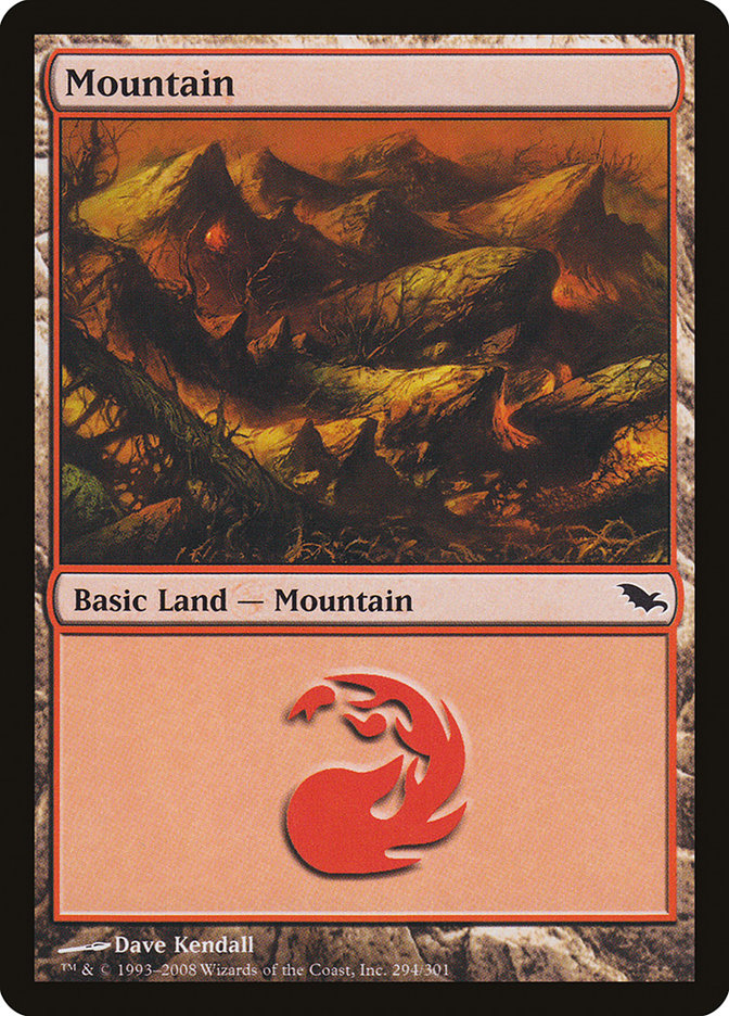 Mountain (294) [Shadowmoor] | Exor Games Truro