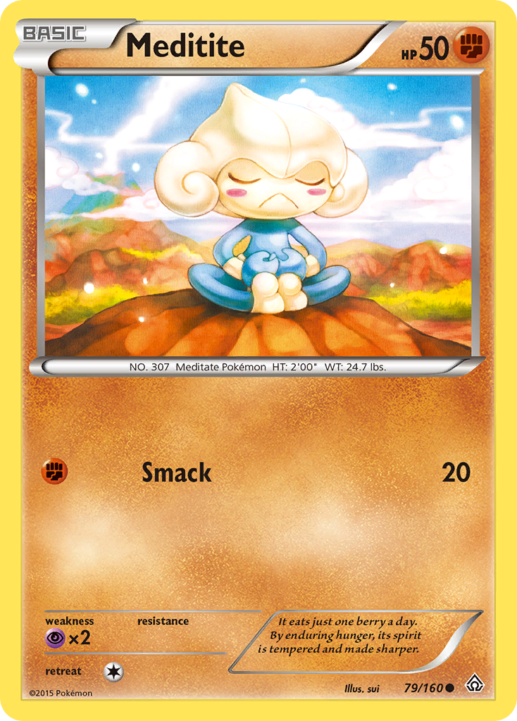 Meditite (79/160) [XY: Primal Clash] | Exor Games Truro