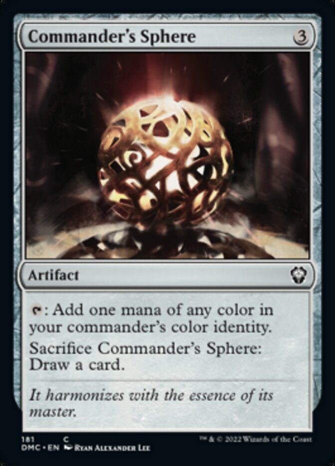 Commander's Sphere [Dominaria United Commander] | Exor Games Truro