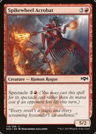Spikewheel Acrobat [Ravnica Allegiance] | Exor Games Truro