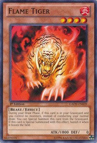 Flame Tiger [GAOV-EN039] Common | Exor Games Truro