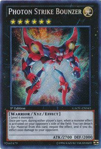 Photon Strike Bounzer [GAOV-EN043] Secret Rare | Exor Games Truro