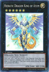 Hieratic Dragon King of Atum [GAOV-EN047] Super Rare | Exor Games Truro