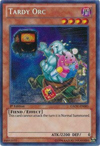 Tardy Orc [GAOV-EN085] Secret Rare | Exor Games Truro