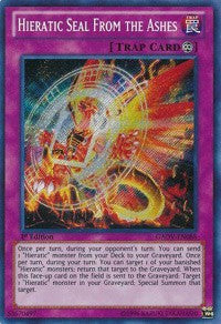 Hieratic Seal From the Ashes [GAOV-EN088] Secret Rare | Exor Games Truro