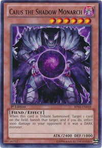 Caius the Shadow Monarch [BP01-EN018] Rare | Exor Games Truro