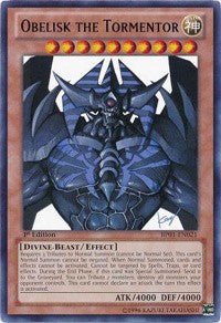 Obelisk the Tormentor [BP01-EN021] Rare | Exor Games Truro