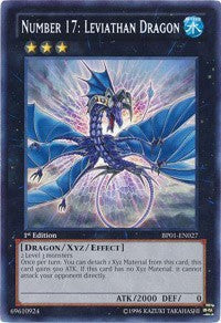 Number 17: Leviathan Dragon [BP01-EN027] Rare | Exor Games Truro