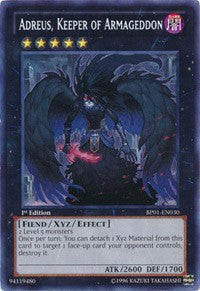 Adreus, Keeper of Armageddon [BP01-EN030] Rare | Exor Games Truro