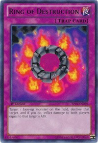 Ring of Destruction [BP01-EN050] Rare | Exor Games Truro