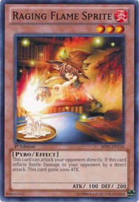 Raging Flame Sprite [BP01-EN136] Common | Exor Games Truro