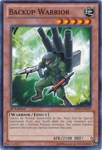Backup Warrior [BP01-EN159] Common | Exor Games Truro