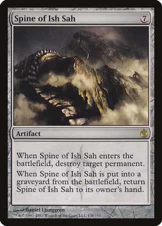 Spine of Ish Sah [Mirrodin Besieged] | Exor Games Truro