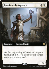 Luminarch Aspirant (Extended Art) [Zendikar Rising] | Exor Games Truro