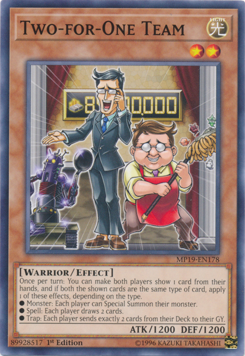 Two-for-One Team [MP19-EN178] Common | Exor Games Truro