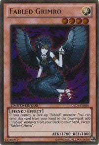 Fabled Grimro [GLD5-EN026] Gold Rare | Exor Games Truro