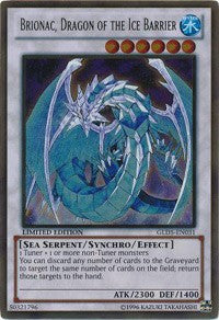 Brionac, Dragon of the Ice Barrier [GLD5-EN031] Gold Rare | Exor Games Truro