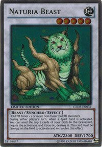 Naturia Beast [GLD5-EN032] Gold Rare | Exor Games Truro