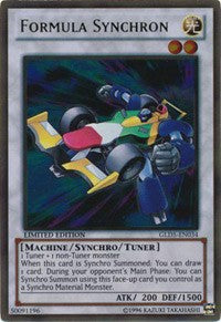 Formula Synchron [GLD5-EN034] Gold Rare | Exor Games Truro